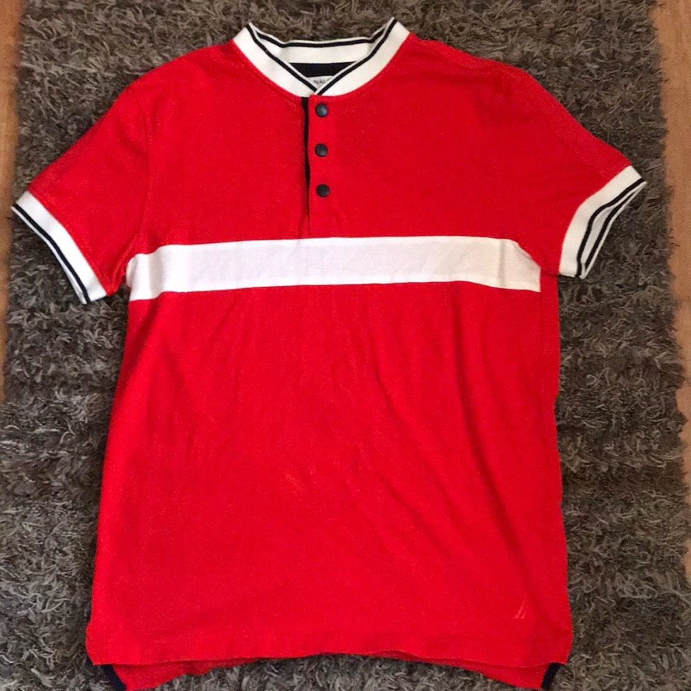 Nautica casual slim fit shirt